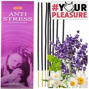 Kadzidełka patyczkowe HEM Antistress - łagodzi napięcia i stres