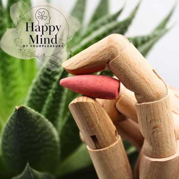 Zbliżenie na kadzidełko opium Happy Mind 