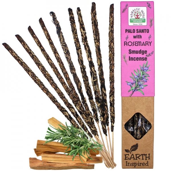 Kadzidełka z Palo Santo i kwiatów rozmarynu
