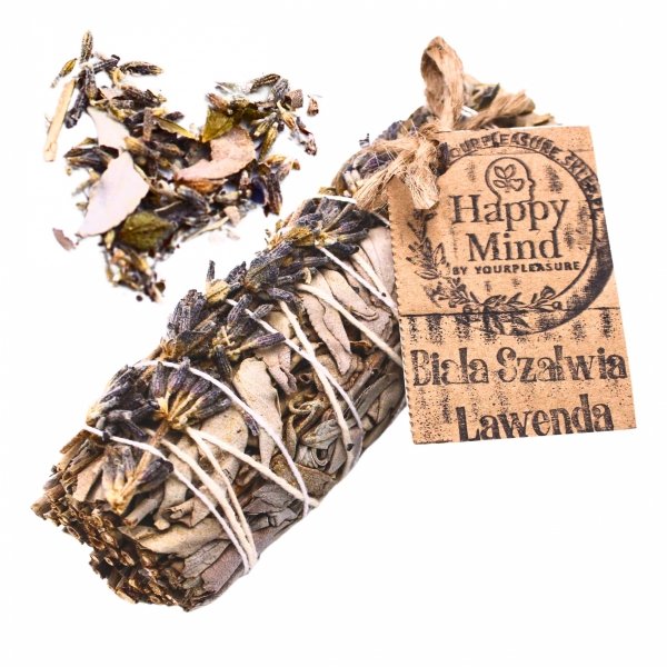 Biała Szałwia Lawenda + Palo Santo 25 g - Naturalny Zestaw Oczyszczający