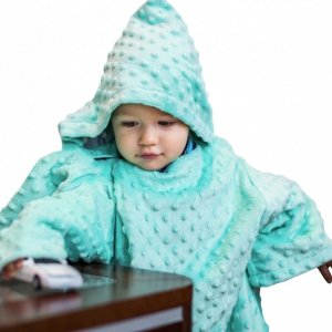 Baby Wrapi - Kocyk z rękawami - Miętowy 
