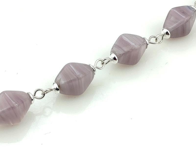 Jadeit - bransoletka ze srebra dla numerologicznej 5, 6, 8 i 9