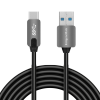 Kabel USB wtyk 3.0 - wtyk typu C 5 Gbps 0,5m Kruger&Matz