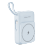 POWERBANK indukcyjny Kruger&Matz 10000 mAh Mag Safe z kablem niebieski