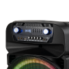 Aktywna kolumna głośnikowa (z 2 mikrofonami bezprzewodowymi UHF, SD, Bluetooth, FM, USB, LED) 60 Watt