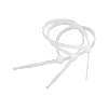 Opaska zaciskowa 4,8 mm/25 cm biała Cabletech 100szt.