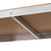 Regał metalowy magazynowy 180x90x40 srebrny Rebel RB-1251