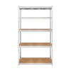 Regał metalowy magazynowy 205x120x45 srebrny Rebel