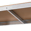 Regał metalowy magazynowy 205x120x45 srebrny Rebel