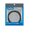 Kabel USB - USB typu C REBEL 50 cm czarny