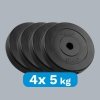 Obciążenie bitumiczne zestaw 4x5kg, otwór 31mm, talerz klasyczny, REBEL ACTIVE
