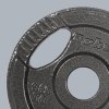 Obciążenie żeliwne zestaw 4x1.25kg, otwór 31mm, talerz z uchwytami, REBEL ACTIVE