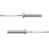 Gryf olimpijski prosty 50 mm z łożyskami, sztanga olimpijska z łożyskami 150cm 12.5kg REBEL ACTIVE