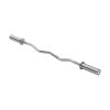 Gryf olimpijski łamany 50 mm z łożyskami, sztanga olimpijska łamana z łożyskami 120cm 9kg REBEL ACTIVE