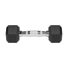 Hantle żeliwne gumowane HEX 2x3 kg REBEL ACTIVE