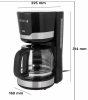 Przelewowy ekspres do kawy 1,5L AROMA 100