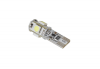 Żarówka samochodowa LED T10 (Canbus) - 5x SMD5050, biała