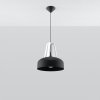 Lampa wisząca CASCO czarna/biała