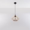 Lampa wisząca POMPELMO naturalne drewno