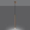 Lampa wisząca PASTELO 1 złota