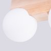 Plafon BULBO 2 naturalne drewno
