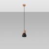 Lampa wisząca QUBIC czarna