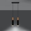 Lampa wisząca PABLO 2 czarna