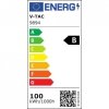 Projektor LED V-TAC 100W 185Lm/W Czarny VT-44105 4000K 18500lm