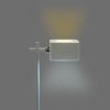 Lampka Biurkowa V-TAC 4w1 35cm Kinkiet Klips Latarka 3W LED CCT Biała VT-10115 3000K-6000K 300lm