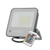 Projektor LED V-TAC 50W Czarny IP65 Pilot VT-44053 RGB+6500K 4000lm
