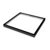 Ramka 63mm do panelu LED 60x60 klik czarna Kobi