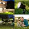 Lampa ogrodowa BLAKE 2 1xGU10 IP65 czarna Kobi