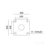 Słup BASE SG 3m Fi 60mm Kobi