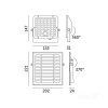 Naświetlacz Solar LED MHCS 10W 2CCT IP65 Kobi Premium