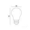 Żarówka filamentowa LED FMB 4W E27 3000K mleczna Kobi 360 Line