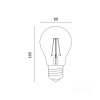 Żarówka filamentowa LED FGS 12W E27 4000K Kobi 360 Line