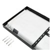 Panel LED BRISBANE 36W 30x120 4000K czarny Kobi Premium