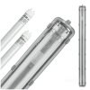 Zestaw HERMETIC 2x120 + LED T8 18W 6500K IP65 Kobi