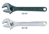 KLUCZ NASTAWNY SZWED Z PODZIAŁKĄ 30mm x 250mm, CZARNY King Tony