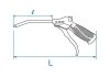 PISTOLET DO PRZEDMUCHIWANIA 1/4 250mm King Tony