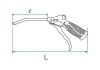 PISTOLET DO PRZEDMUCHIWANIA 1/4 100mm King Tony