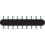 Pilnik płaski 200 mm, szerokość 21 mm, grubość 3.2 mm, 12 szt. BAHCO (12 szt.)