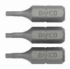 Bit 1/4 do śrub TORX, z otworem TR9x25 mm, 3 szt. BAHCO