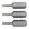 Bit 1/4 do śrub płaskich 1.2x6.5x25 mm, 3 szt. BAHCO