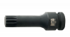 Nasadka udarowa trzepieniowa 1/2 do śrub XZN M18x40 mm BAHCO