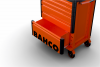Wózek narzędziowy 9 szuflad Premium E77 RAL 9005 BAHCO