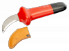 Nóż zakrzywiony izolowany 180 mm BAHCO