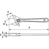 Klucz nastawny 100 mm BAHCO