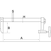 Ścisk typu F 500 mm 120 mm BAHCO