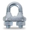 Zacisk linowy kabłąkowy stalowy ocynkowany 10 mm (3.8) Robur